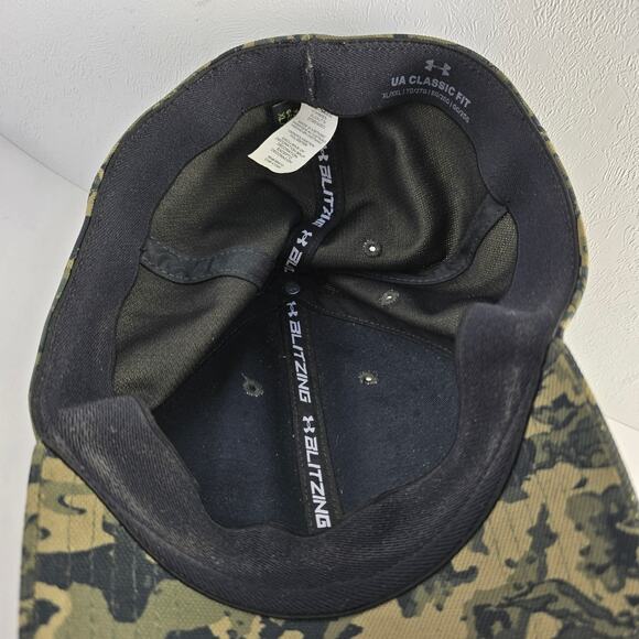 Under Armour Blitzing Camo Hat Mens XL/2XL - Picture 3 of 6